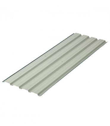 Outsunny Pack of 12 Metal Roofing Sheets for Greenhouse and Shed, Green