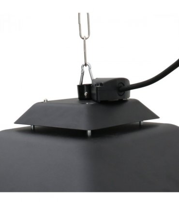 Outsunny 2kw Electric Heater LED Halogen Heating Hanging Light Outdoor Remote