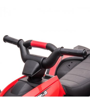 HOMCOM 12V Electric Quad Bikes for Kids Ride On Car ATV Toy for 3-5 Years Red