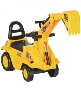 HOMCOM 2 in 1 Kids Ride On Tractor with Bucke, for 1.5-4 Years Old, NO POWER