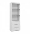 HOMCOM 180cm Tall Bookshelf Free Standing Storage Shelf Unit with Storage White
