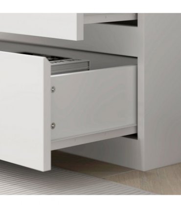 HOMCOM 180cm Tall Bookshelf Free Standing Storage Shelf Unit with Storage White