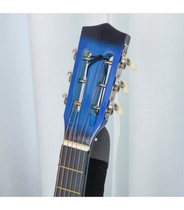 HOMCOM Beginner Acoustic Electric Cutaway Guitar Kids Guitar and Junior Guitar