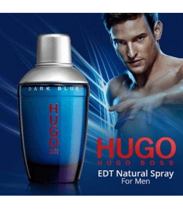 Hugo Boss Dark Blue Eau De Toilette Spray 75ml