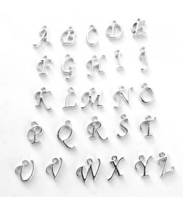 Personalised Initial Bunny Rabbit Charm Necklace