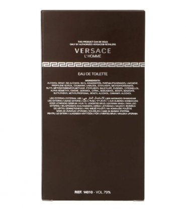 Versace L'Homme Eau De Toilette Spray 100ml