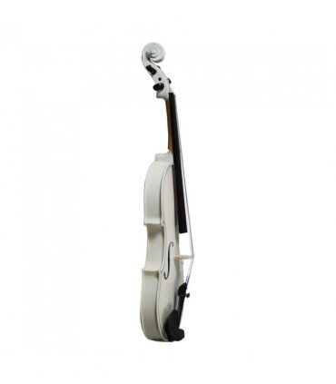 New 4/4 Acoustic Violin Case Bow Rosin White