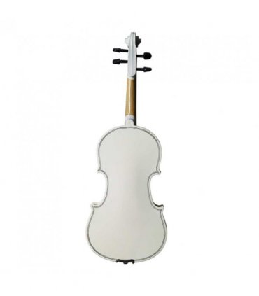 New 4/4 Acoustic Violin Case Bow Rosin White