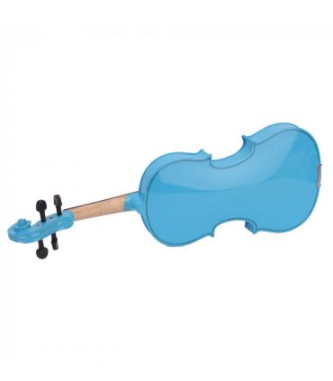 4/4 Acoustic Violin   Case   Bow   Rosin Sky Blue