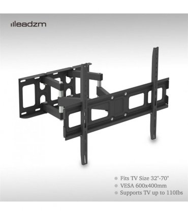 32-70 Inch Double Pendulum Large Base TV Stand Tmds-101 Bearing 50Kg/Vese600*400/Upper And Lower-10~ 10°