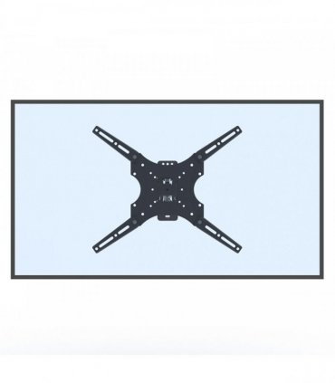26-55" Adjustable Wall Mount Bracket Rotatable TV Stand TMX400 with Spirit Level