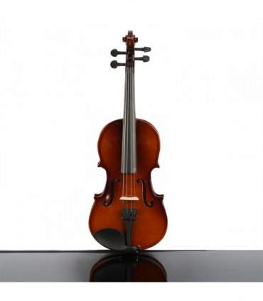 New 1/4 Acoustic Violin Case Bow Rosin Natural