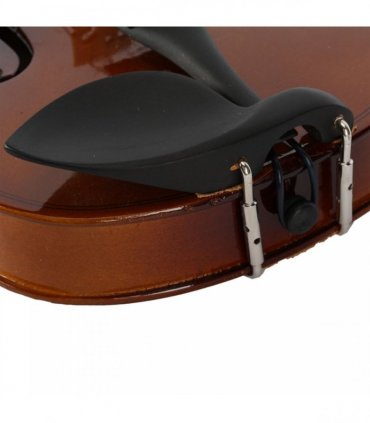 New 1/4 Acoustic Violin Case Bow Rosin Natural