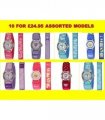 Ravel Children Girl Boy 10 FOR £24.95 ASSORTED MODELS Nylon Velcro Strap Watch R1507  - CLEARANCE NEEDS RE-BATTERY