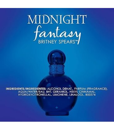 Britney Spears Midnight Fantasy Eau De Parfum Spray 50ml