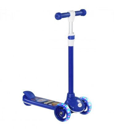 AIYAPLAY Kids 3 Wheel Scooter for 2-6 Years Old w/ Adjustable Height, Blue