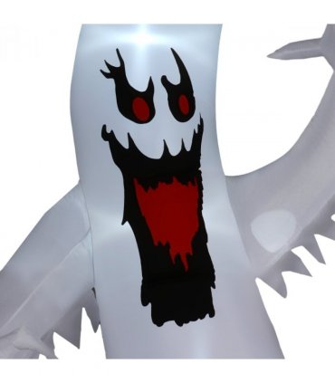 Outsunny 11.8FT Halloween Inflatable Spooky Ghost, Blow Up Garden Decoration