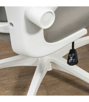 Vinsetto Mesh Office Chair with Headrest, 4D Lumbar Support, Flip-up Arm