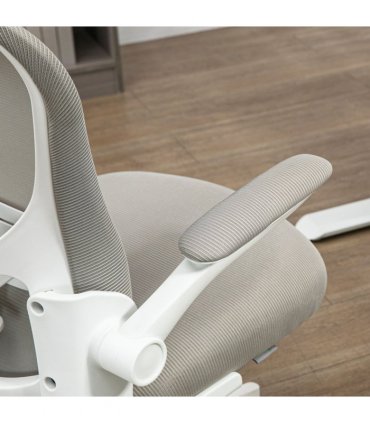 Vinsetto Mesh Office Chair with Headrest, 4D Lumbar Support, Flip-up Arm