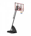 SPORTNOW Adjustable Basketball Hoop with Weighted Base, 2.4-2.9m, Red