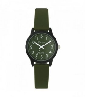 Ravel Ladies & Girls Sports Green Silicone Watch R1813.21