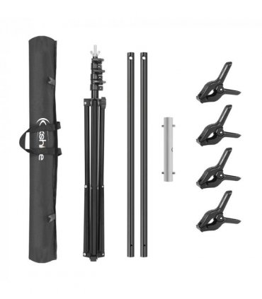 improved version with 150cm cross bar T-shaped bracket iron black photography Stand