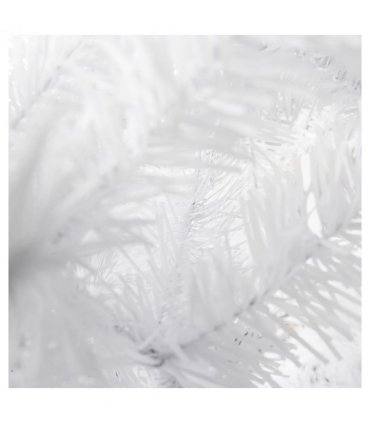 7FT Iron Leg White Christmas Tree with 950 Branches