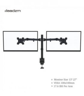 13-27 Inch Double Pendulum Large Base TV Stand TSNS-03 Bearing 8Kg/Vese100*100/90° tilt/360° rotation