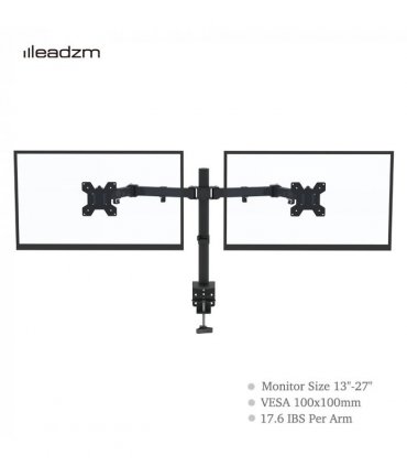 13-27 Inch Double Pendulum Large Base TV Stand TSNS-03 Bearing 8Kg/Vese100*100/90° tilt/360° rotation