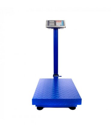 【Old code:19282852】300KG/661lb LCD Digital Personal Floor Postal Platform Scale Blue