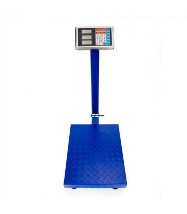 【Old code:19282852】300KG/661lb LCD Digital Personal Floor Postal Platform Scale Blue
