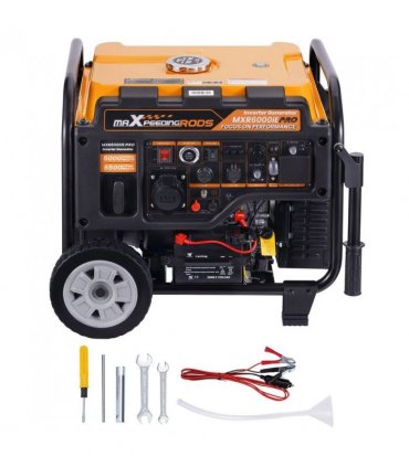 Petrol Inverter Generator Portable 5500W 5.0kVA 4-Stroke +ATS Interface Camping
