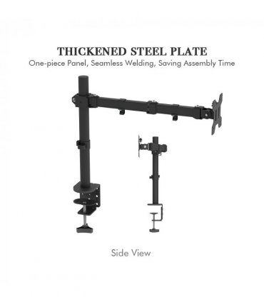 13-27 Inch Movable desktop TV stand TSND-02 Bearing 8Kg/Vese100*100/90° tilt/360° rotation/180° swivel