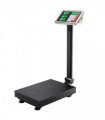 【Old code:95066004】100KG/220lbs LCD Digital Personal Floor Postal Platform Scale with 30*40 Platform & 0.6mm Plate Black UK Plug