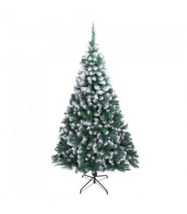 7FT Spray White PVC Christmas Tree 870 Branches