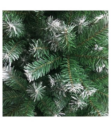 6FT Iron Leg White PVC 650 Branches Christmas Tree