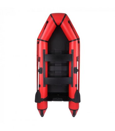 Camping Survivals 10ft PVC 330kg Water Adult Assault Boat Red Black