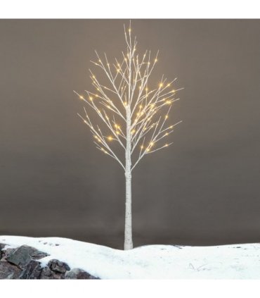 4FT Snowflake Christmas Tree with 48 LED Lamp