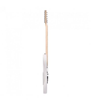 Glarry GST Stylish Electric Guitar Kit with Black Pickguard White
