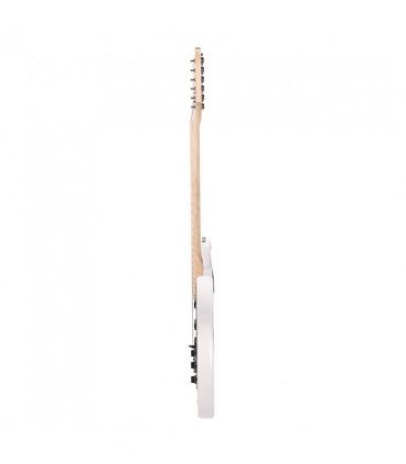 Glarry GST Stylish Electric Guitar Kit with Black Pickguard White