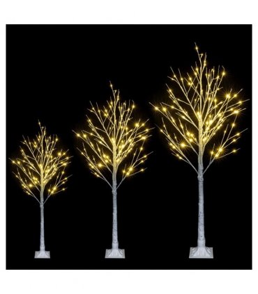 5FT Snowflake Christmas Tree with 72 LED Lamp