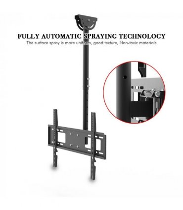 TMC-7006 Ceiling Mount TV Wall Bracket Roof Rack Pole Retractable For 32"-70" Flat Screen