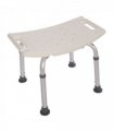 1.35MM Simple Bath Chair White