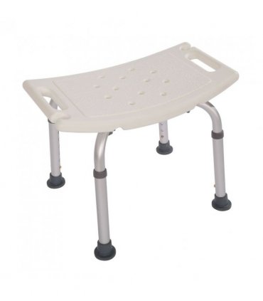 1.35MM Simple Bath Chair White