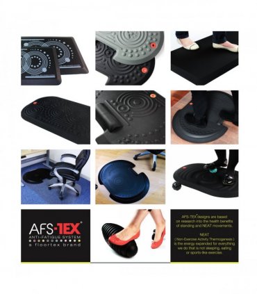AFS-TEX® 2000 Grey Active Anti-Fatigue Mat - 50 x 80cm