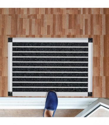 Doortex® Alumat Indoor Entrance Mat, Grey - 40 x 60cm