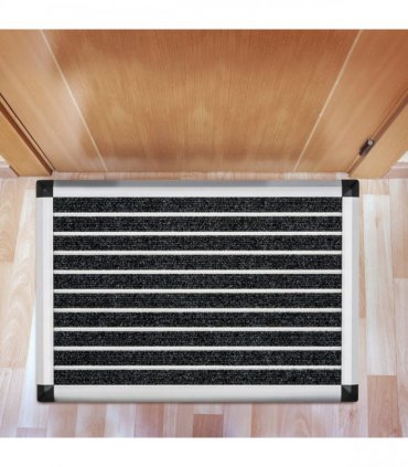 Doortex® Alumat Indoor Entrance Mat, Grey - 40 x 60cm