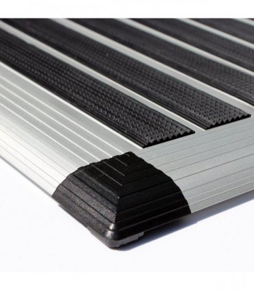 Doortex® Alumat Outdoor Entrance Mat, Black - 40 x 60cm