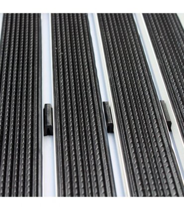 Doortex® Alumat Outdoor Entrance Mat, Black - 40 x 60cm