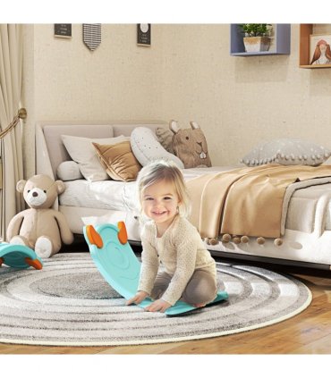 AIYAPLAY Balance Board for Kids Balance Training & Sensory Play, Light Blue